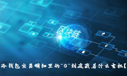冷钱包交易明细里的“0”到底藏着什么玄机？